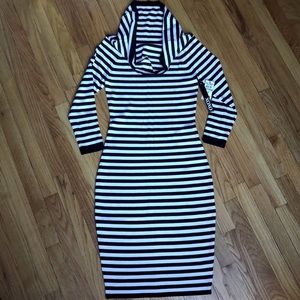 XOXO Cowl neck sweater dress